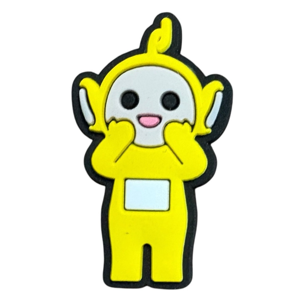 Teletubbies Laa-Laa Croc Charm